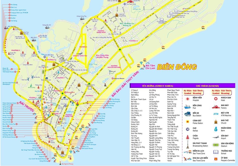 Térkép ho chi minh city kikötő