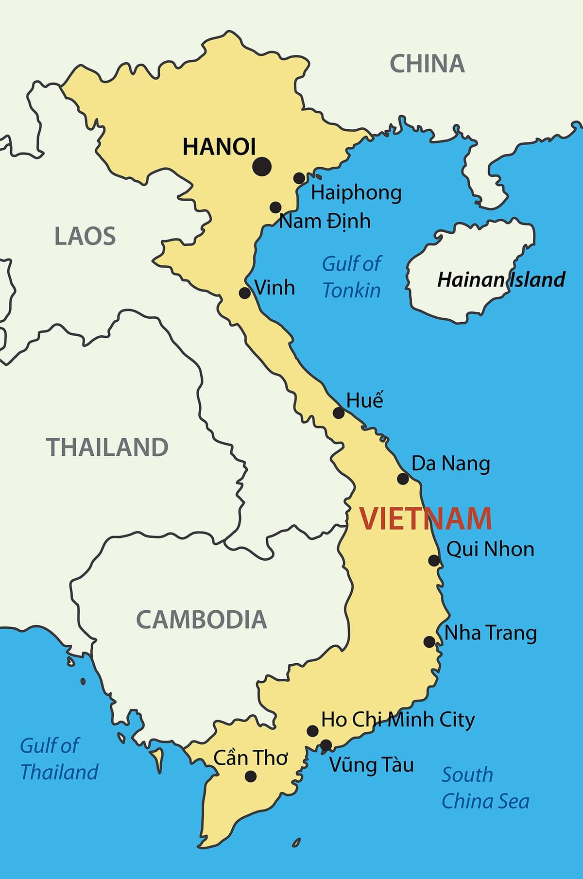 Térkép saigon vietnam