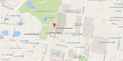 Térkép ho chi minh mauzóleum 
