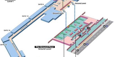 Saigon repülőtér térkép