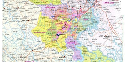 Térkép tp ho chi minh